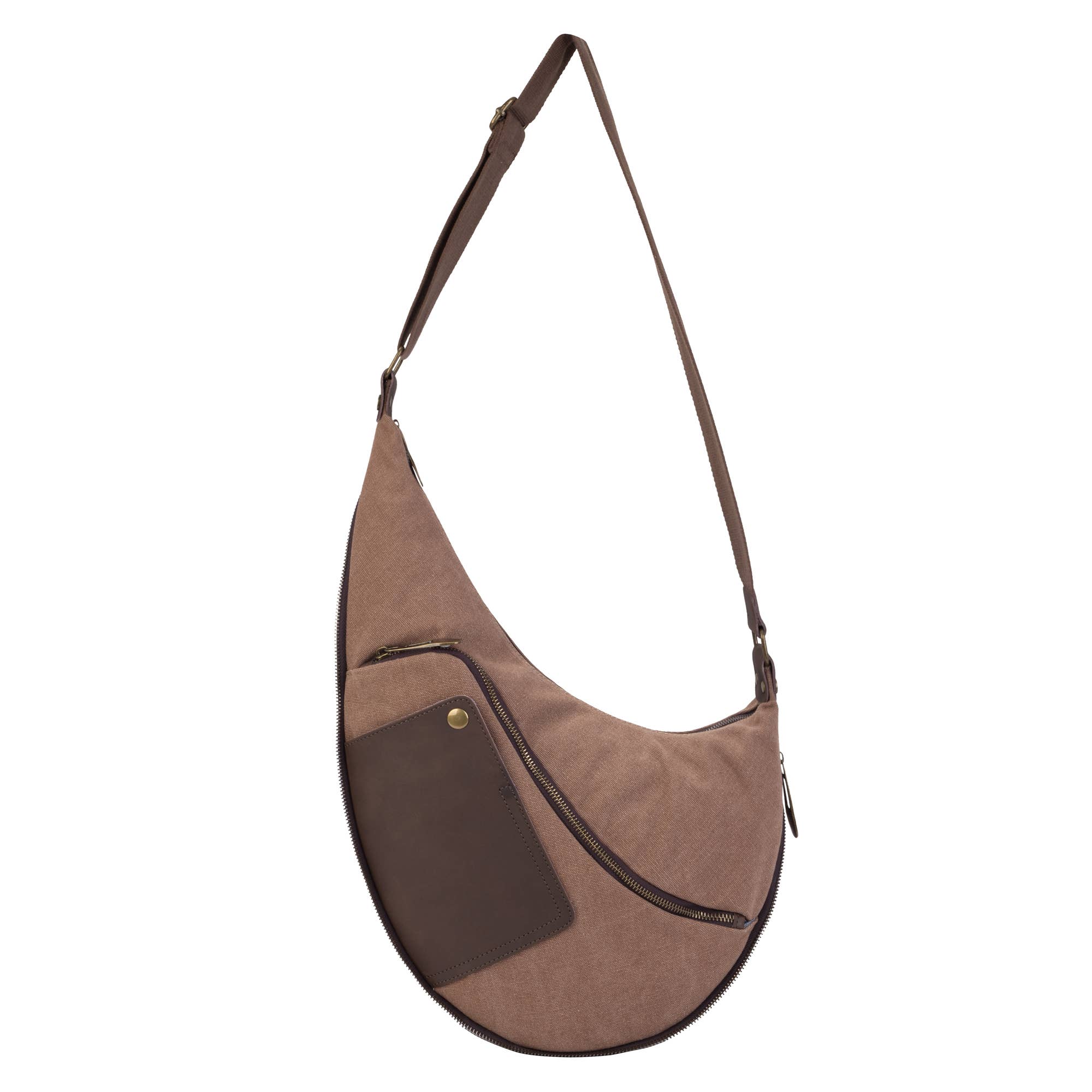 ZEDE PARIS - Vente Sac porté épaule – femme - ANVERS - Sac Bandoulière - Toile et cuir18