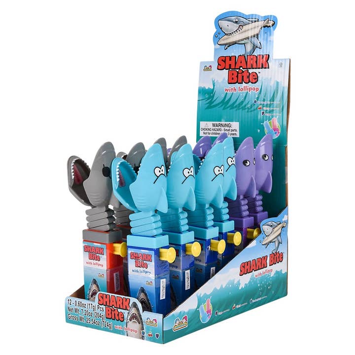 La Luna Bella - Toys - Wholesale Lollipop - SHARK BITE LOLLIPOP - LLB Candy