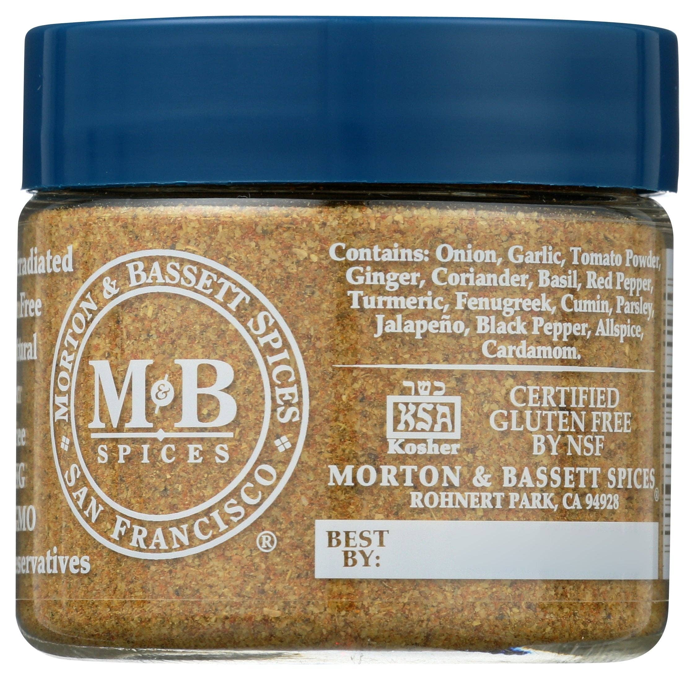 Everyday Supply Co - Wholesale Dried Spice Mix - MORTON & BASSETT SEASONING CURRY THAI YEL - Case of 31