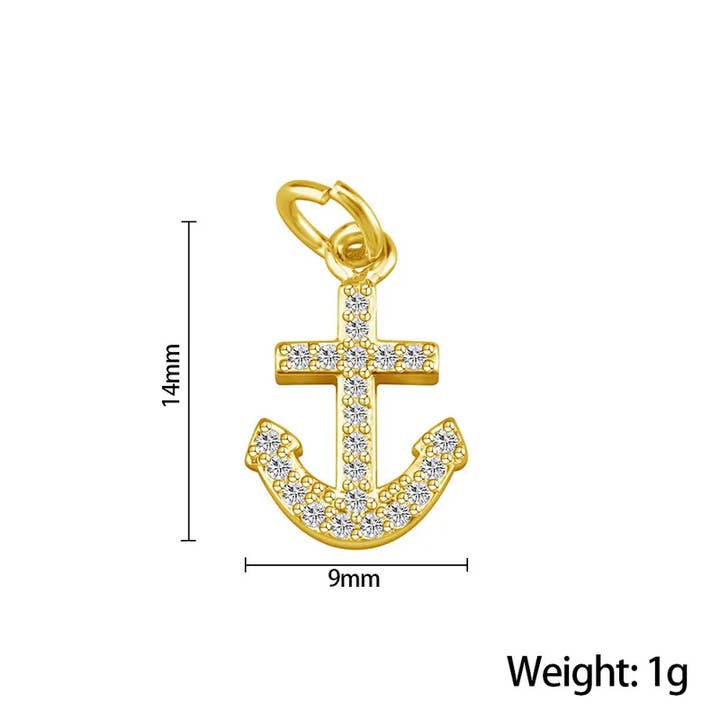 Sweet Cherry Sky - Wholesale Individual Charm/Pendant - Charm Pendants Assorted Stainless Steel for Necklace10