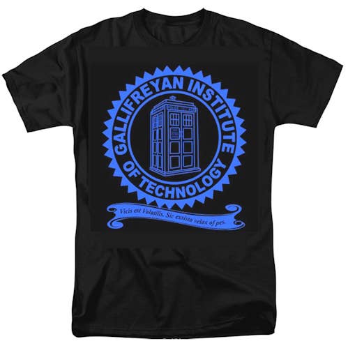Gallifreyan Institute of Technology T-Shirt for wholesale by Pegasus Publishing