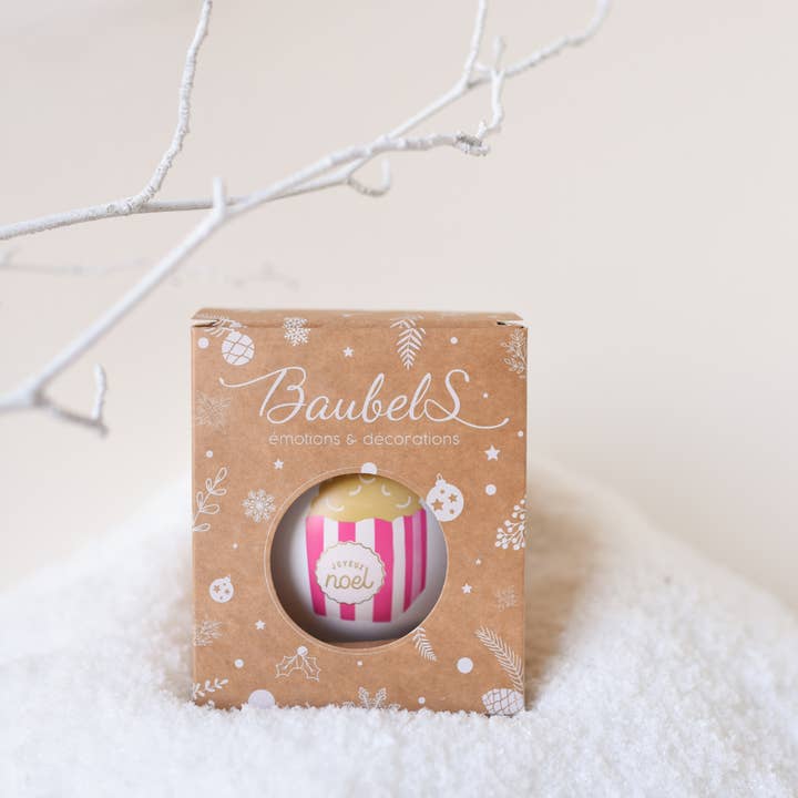 Baubels - Wholesale Christmas Decoration - Personalized Popcorn Christmas Bauble3