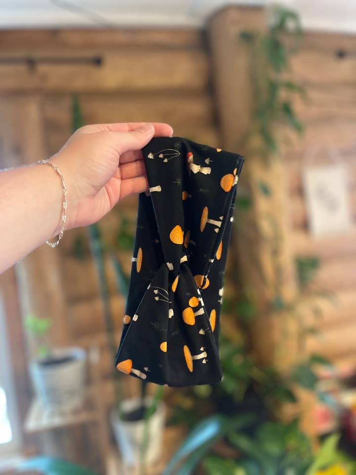 Cogumelos Na Bandana Preta por atacado de Radiant Wear