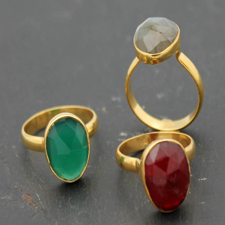 Mineralring - 11 x 14 mm für den Großhandel von Buganto