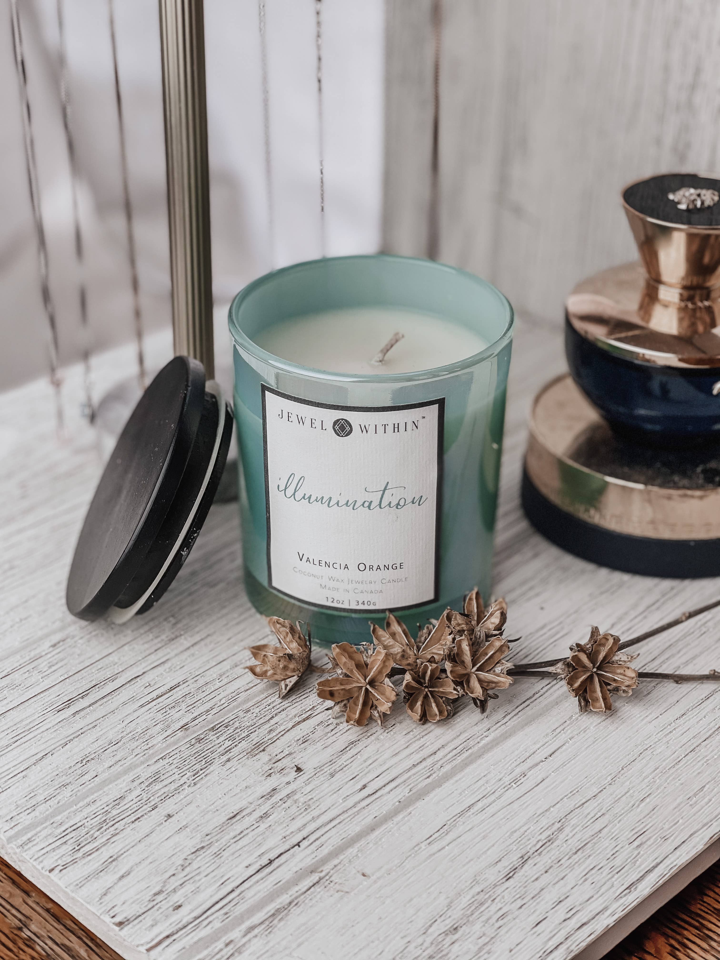Jewel Within - Wholesale Jar/Filled Candle - Illumination Jewelry Candle