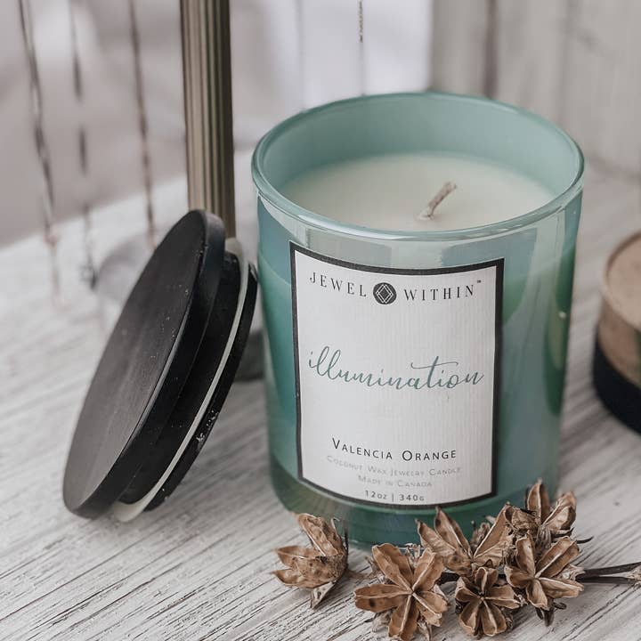 Jewel Within - Wholesale Jar/Filled Candle - Illumination Jewelry Candle0