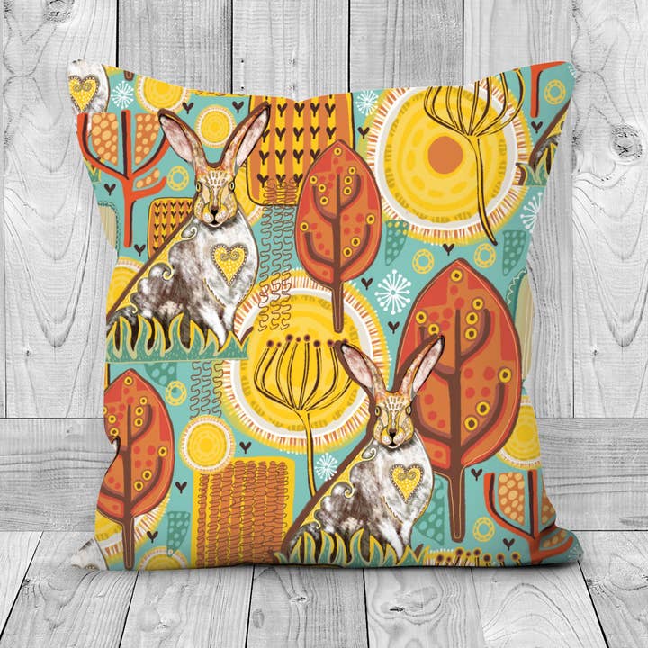 Lepri nel Campo per la vendita all'ingrosso da parte di Slumbermonkey Designs