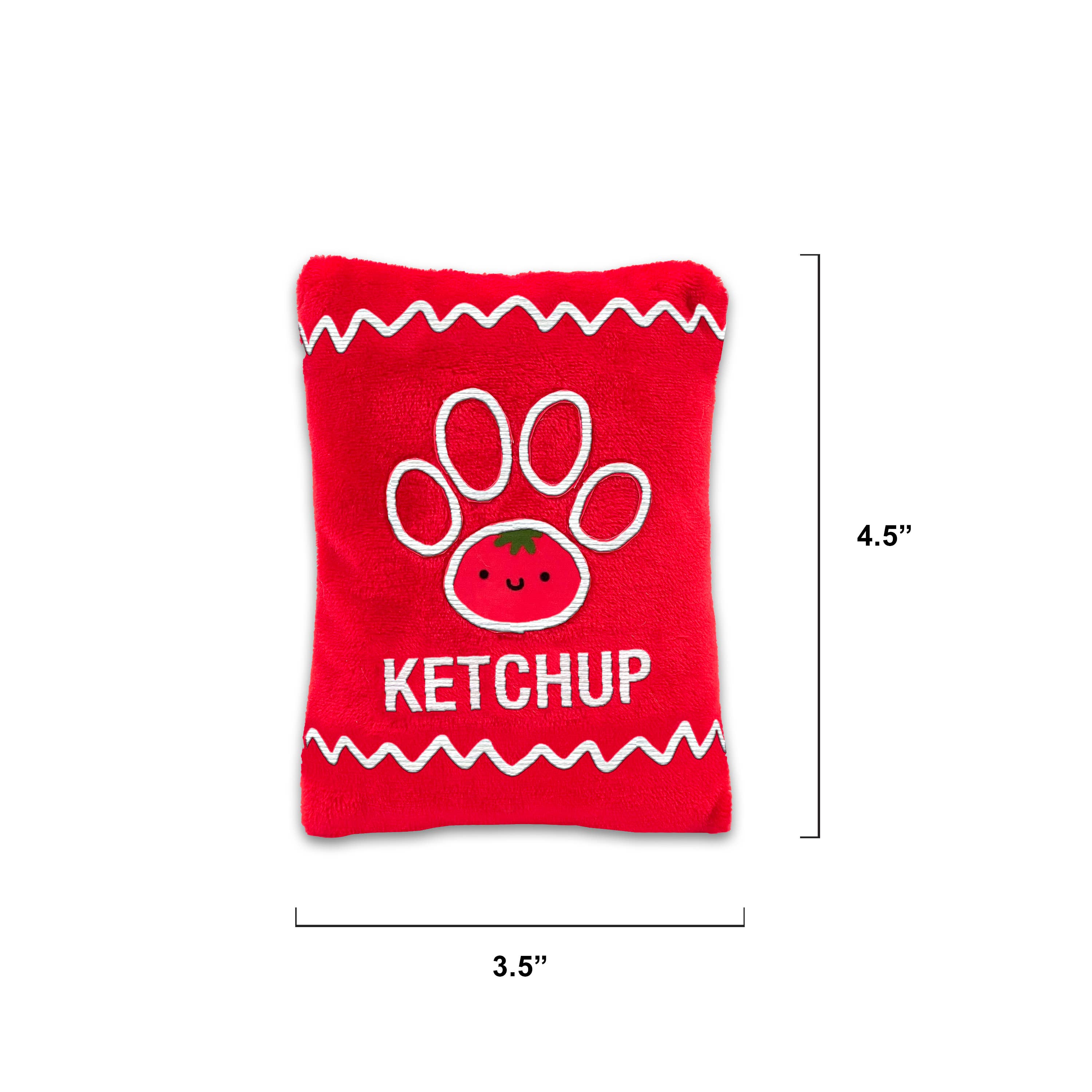 TONBO – wholesale Husdjursbädd – Katt och hund – TONBO hundbädd med fries och ketchup-leksaker3