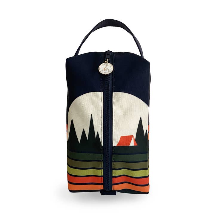 Lady Alamo - Wholesale Toiletry Bag - Unisex - Box Zip: Midnight Dream
