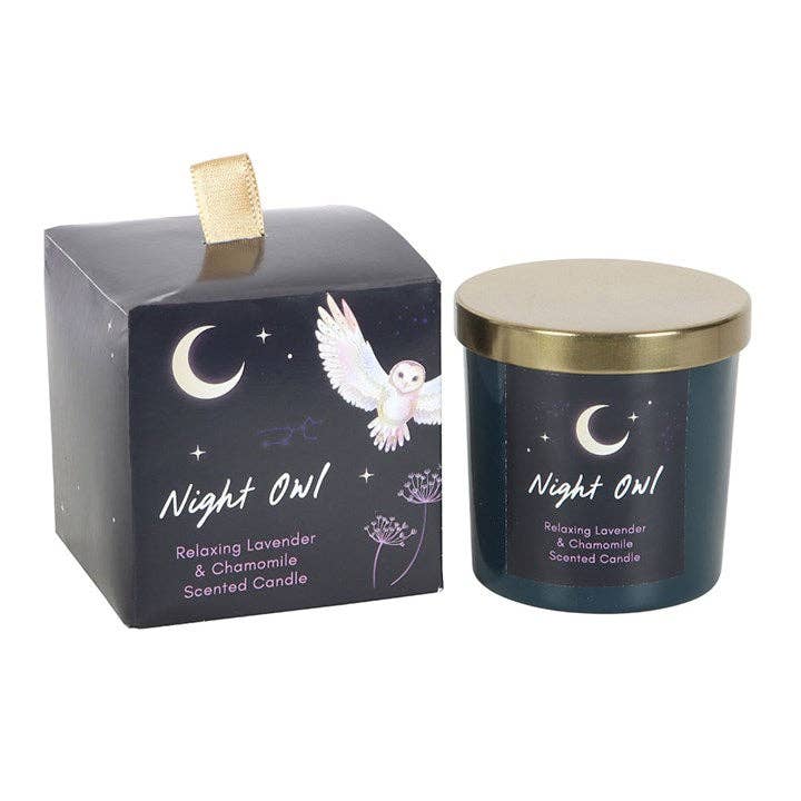 Something Different Wholesale – wholesale Jar/filled candle – Night Owl Lavender & Chamomile Candle1