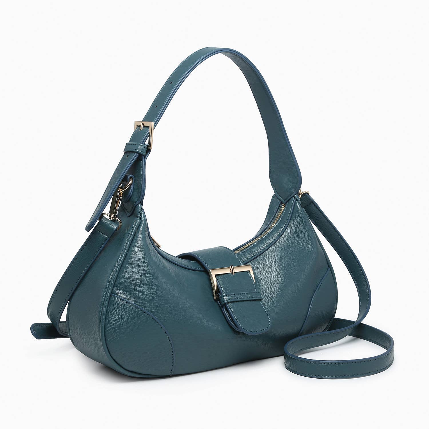 Jen & Co. - Wholesale Shoulder Bag - Women's - JN2646 Madrid Buckle Shaped Shoulder Bag/Crossbody9