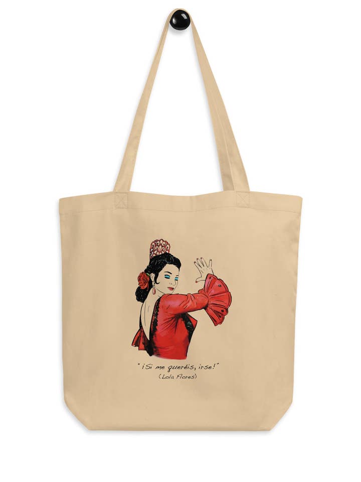 Lola Flores Økobag for engroshandel hos El loco del Pelo Rizo