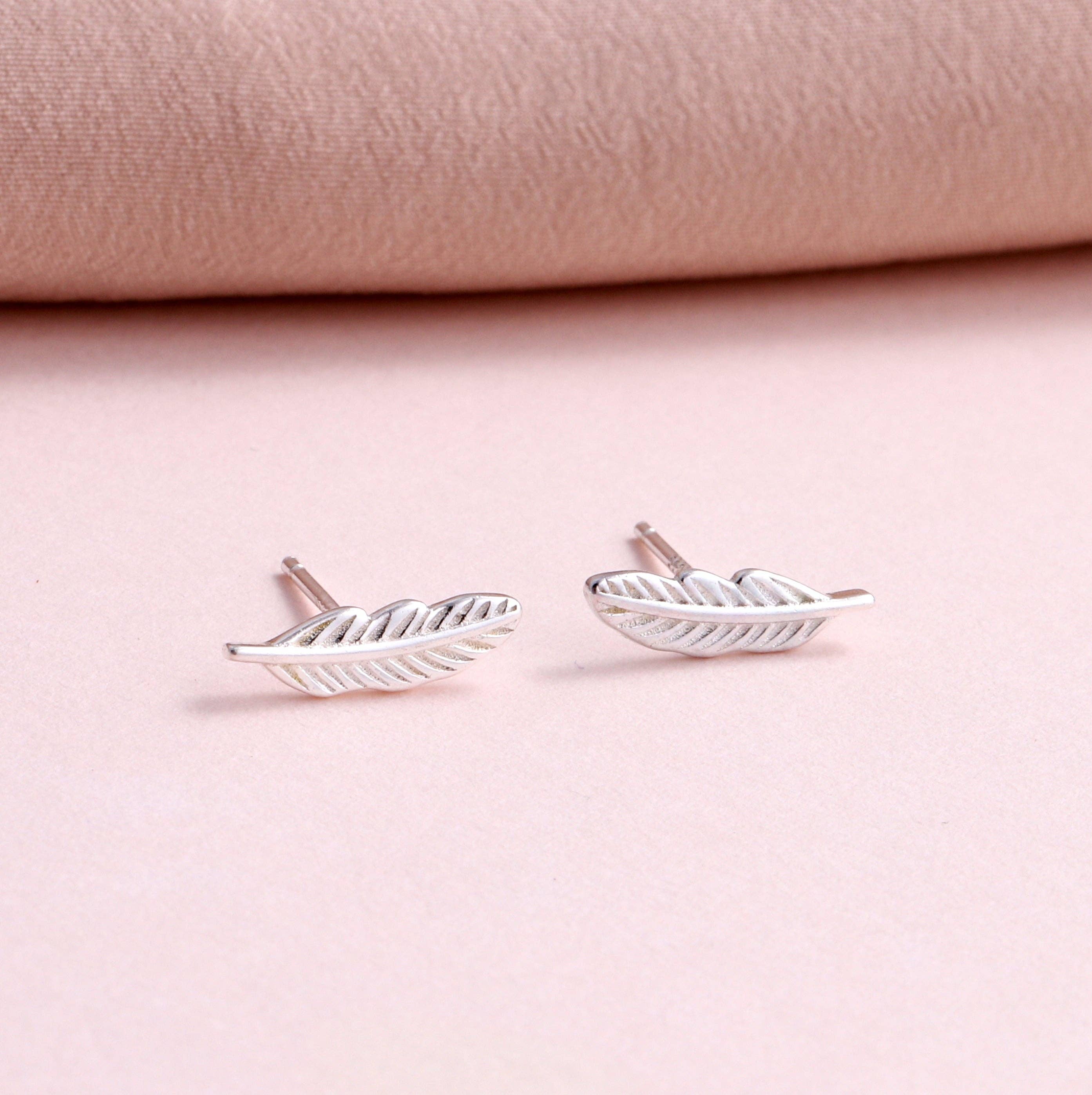 Attic creations - Wholesale Stud/Post Earrings - TT71005 WISDOM feather earrings3