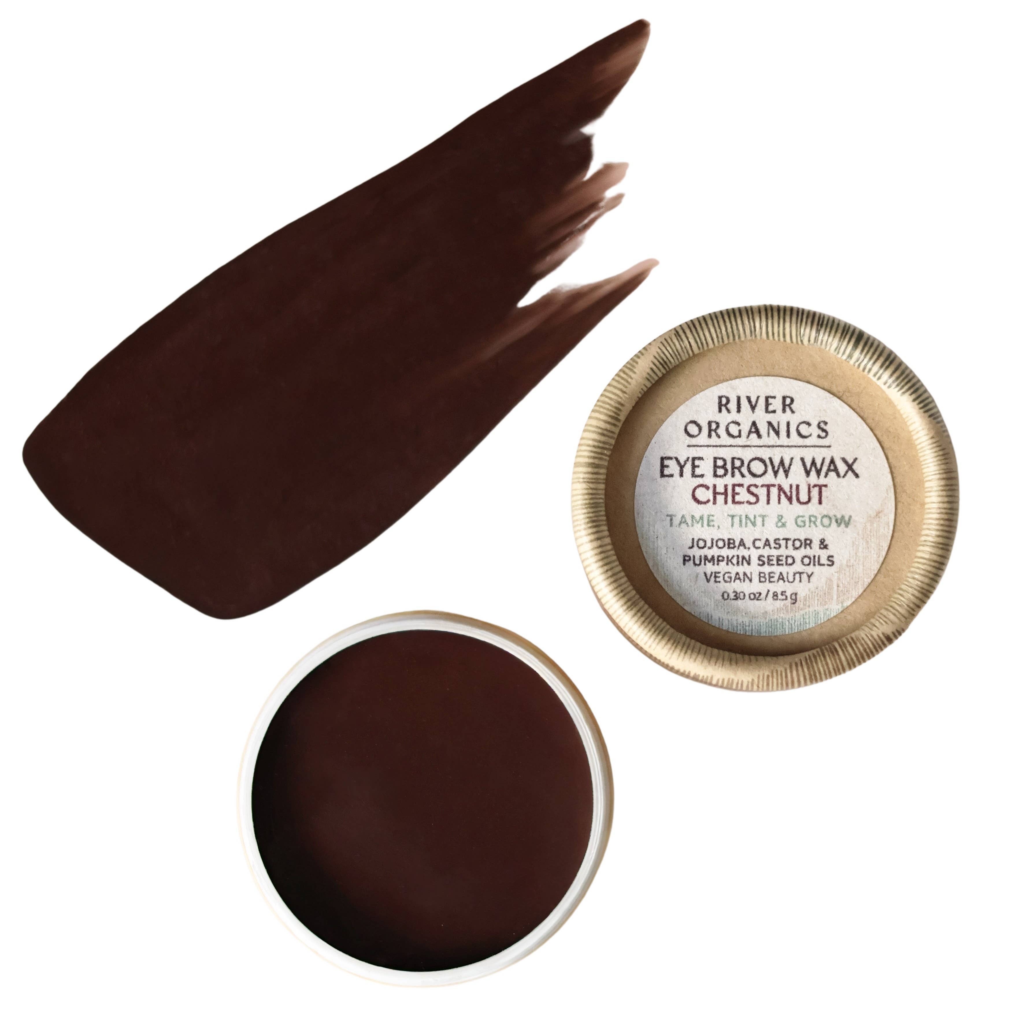 River Organics - Wholesale Eyebrow Pencil/Filler - Chestnut (Medium Brown) Eyebrow Wax0