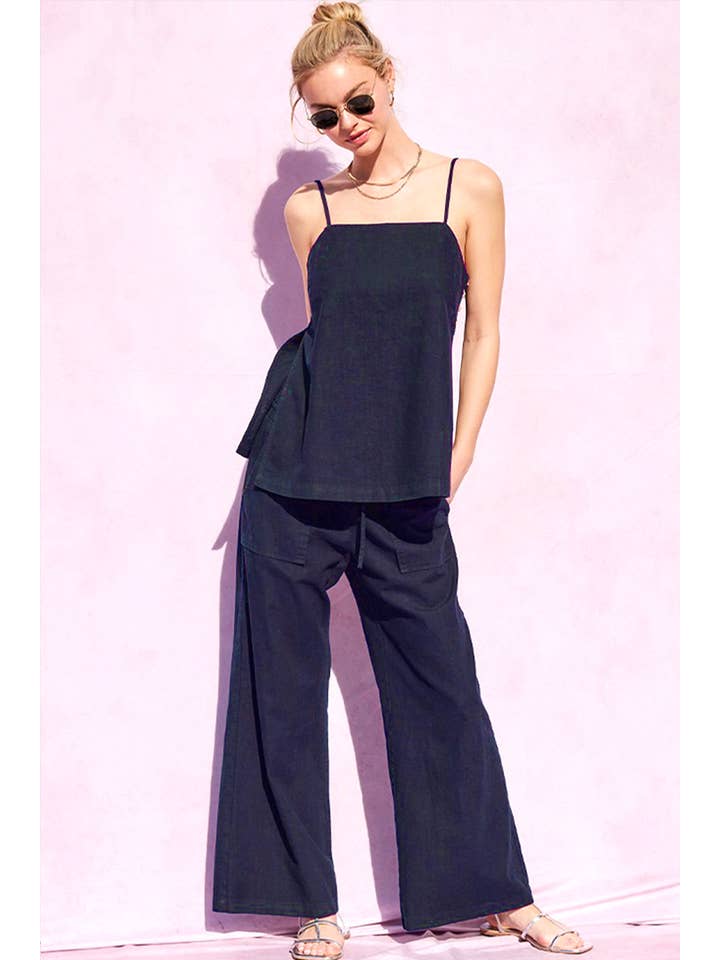 ILLA ILLA - Wholesale Top & Pant Set (NOT Loungewear) - Women's - Linen Top And Pants Set1