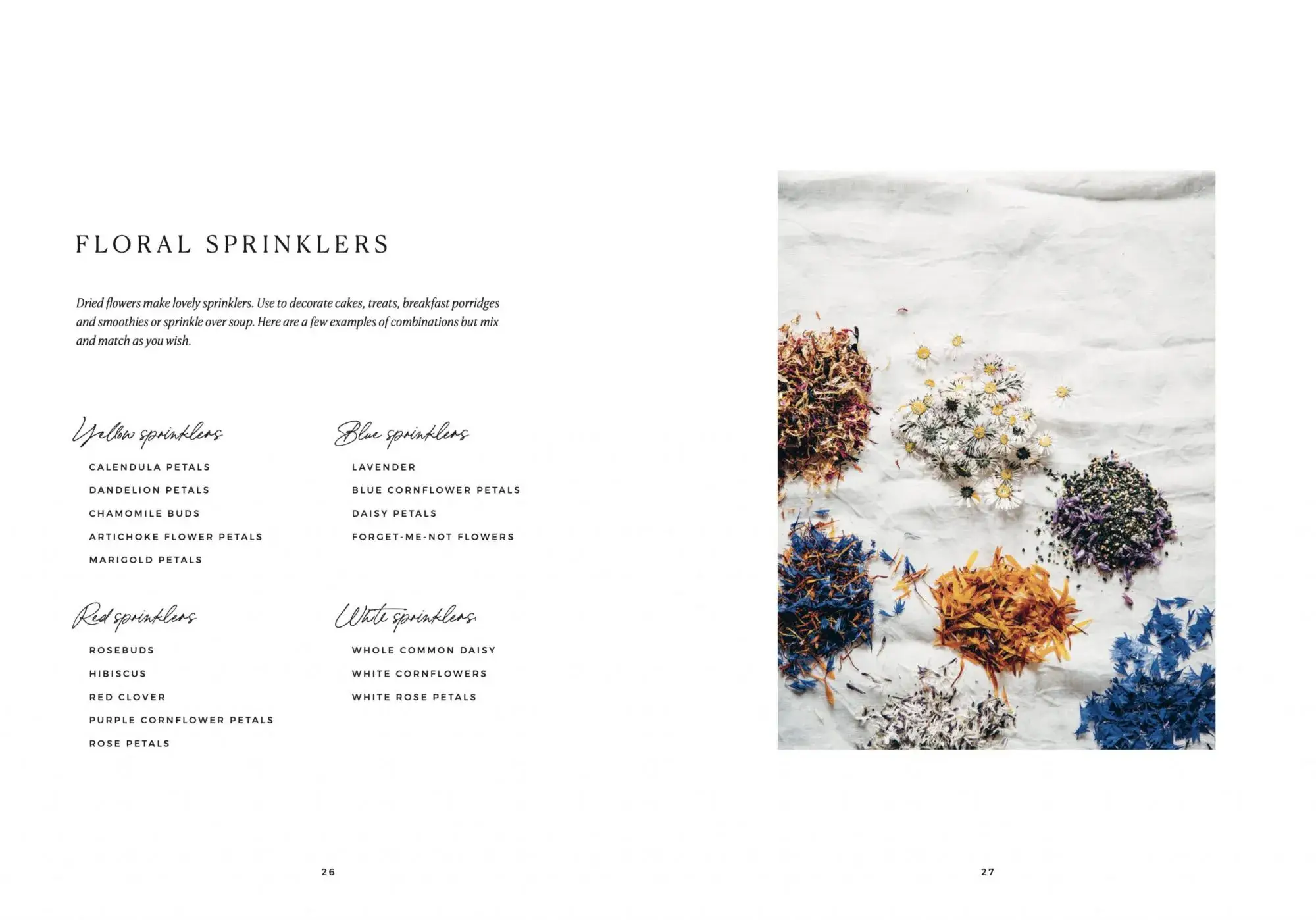 Cozy Publishing - Wholesale Cookbooks & Food - Flowers On A Plate7