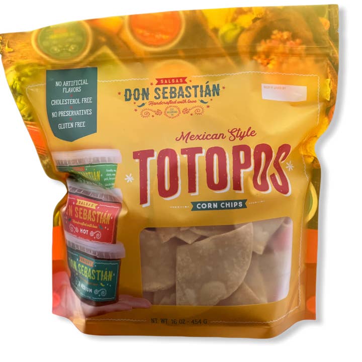 Authentic Mexican Chips (Totopos) and other Purchase Wholesale pico gallo. Free Returns & Net 60 Terms on Faire trending on Faire.
