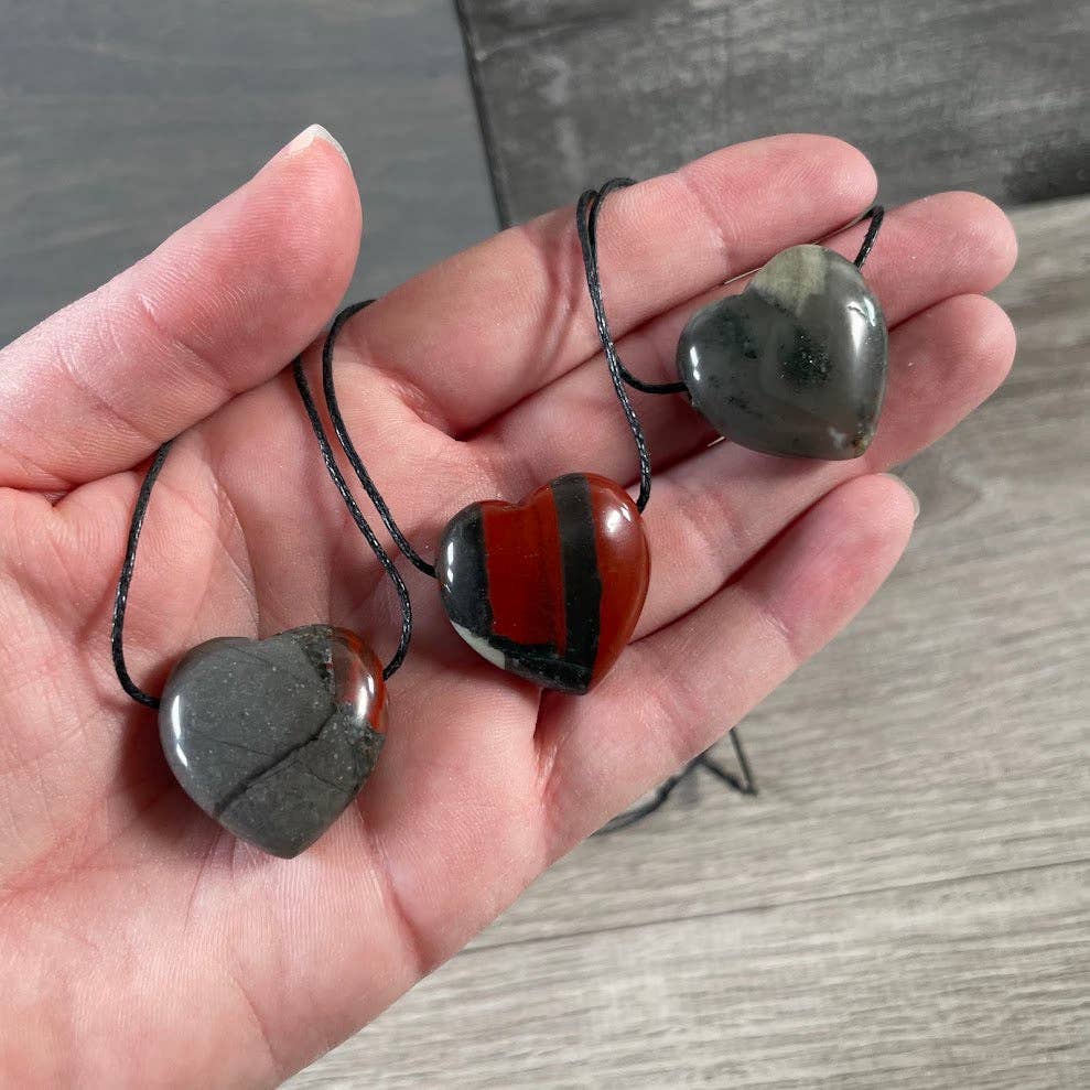 Keystone Crystals - Wholesale Spiritual Stone/Crystal - Gemstone Heart Pendants Wholesale – Strung or Loose31