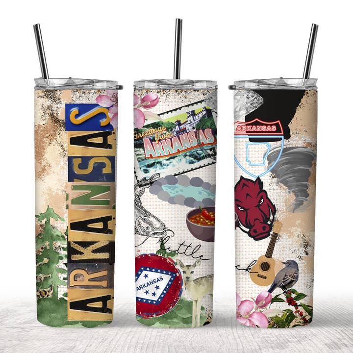 Arkansas Tumbler for engroshandel hos Imprintsink