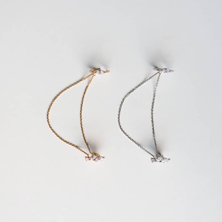 Smart ear cuff - IMPERIAL for wholesale by Huguette Paris