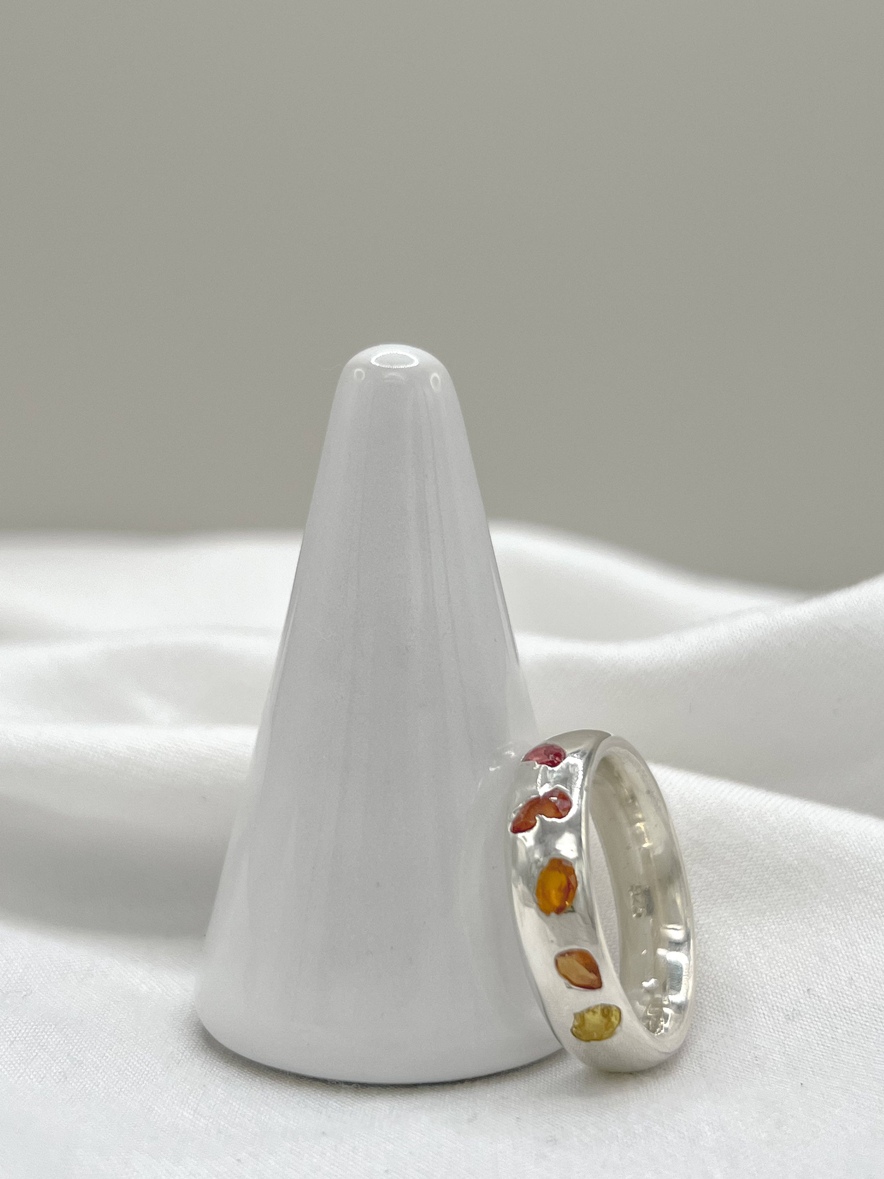 Amory C Jewelry - Wholesale Multi-Stone Ring - #8 Sapphire 5 Stone2