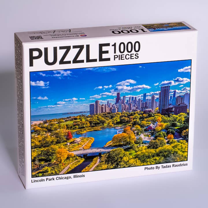 Puzzle de 1000 pièces Chicago Lincoln Park pour la vente par Tadas Raudzius Photography