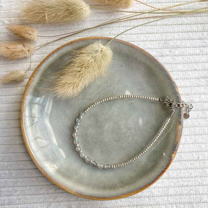 Silver Labradorite bracelet for wholesale by Mystic Jewelry