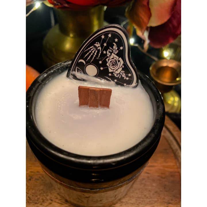 Sacred Lore - Vente Bougie en bocal - Bougie de sorcière rituelle en pot d'apothicaire « Danse Macabre »1