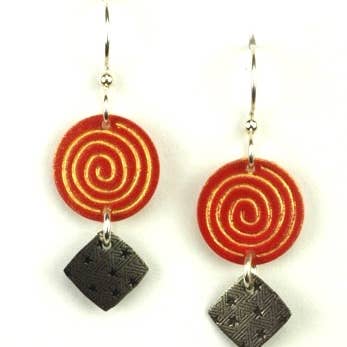 Redemoinho de duas partes com queda quadrada por atacado de Beautiful Medusa