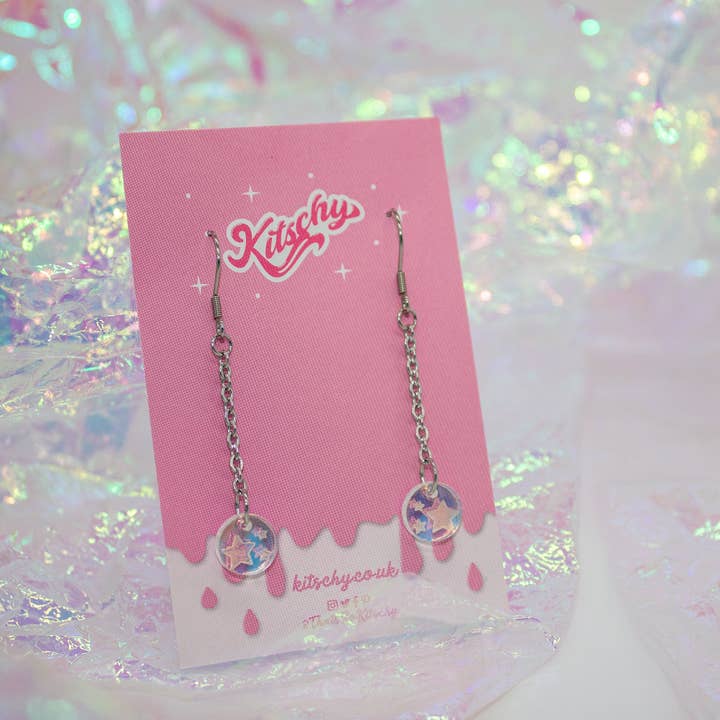 Stardew Earrings Laser Cut Acrylic for wholesale by Kitschy