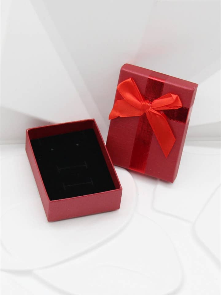 Caixa de joias elegante – Caixa de presente com fita por atacado de BELLISSIMA BIJOUX