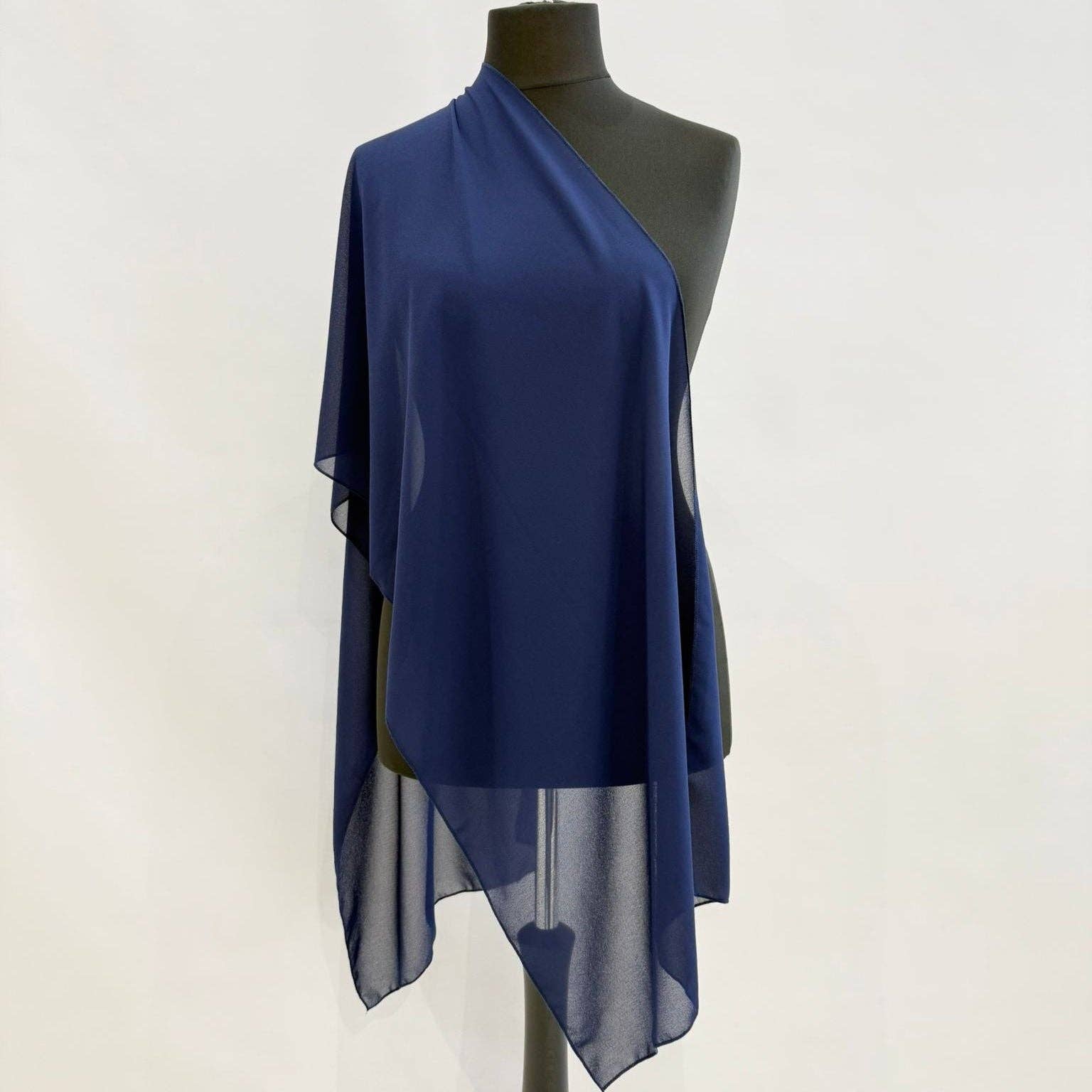 Invitadissimas - Wholesale Dress - Women's - Basic chiffon shawl 45x100cm3