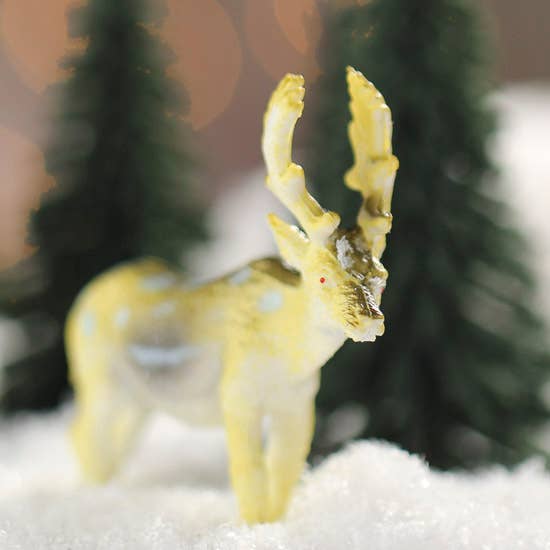 Ciervo en miniatura de pie de 2-1/4" x 2" para venta al por mayor de Factory Direct Craft