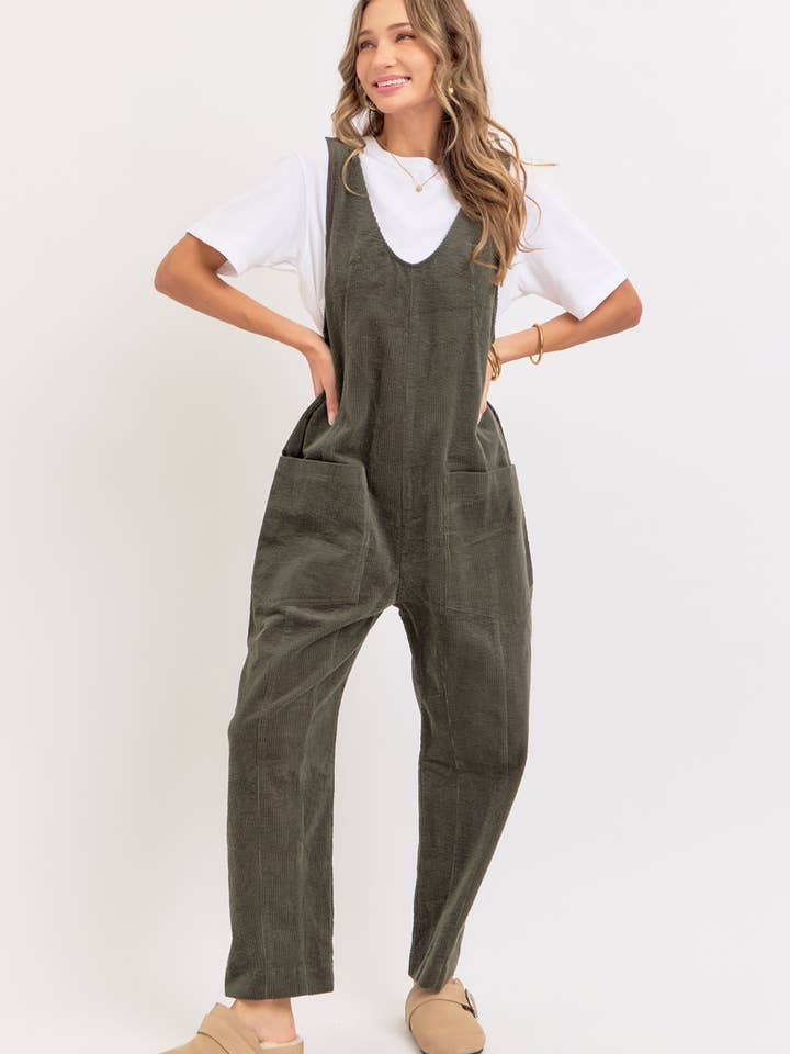 Sweet Lovely by Jen - Wholesale Overalls - Women's - PULL-ON-STYLE CORDUROY OVERALL JUMPSUIT51
