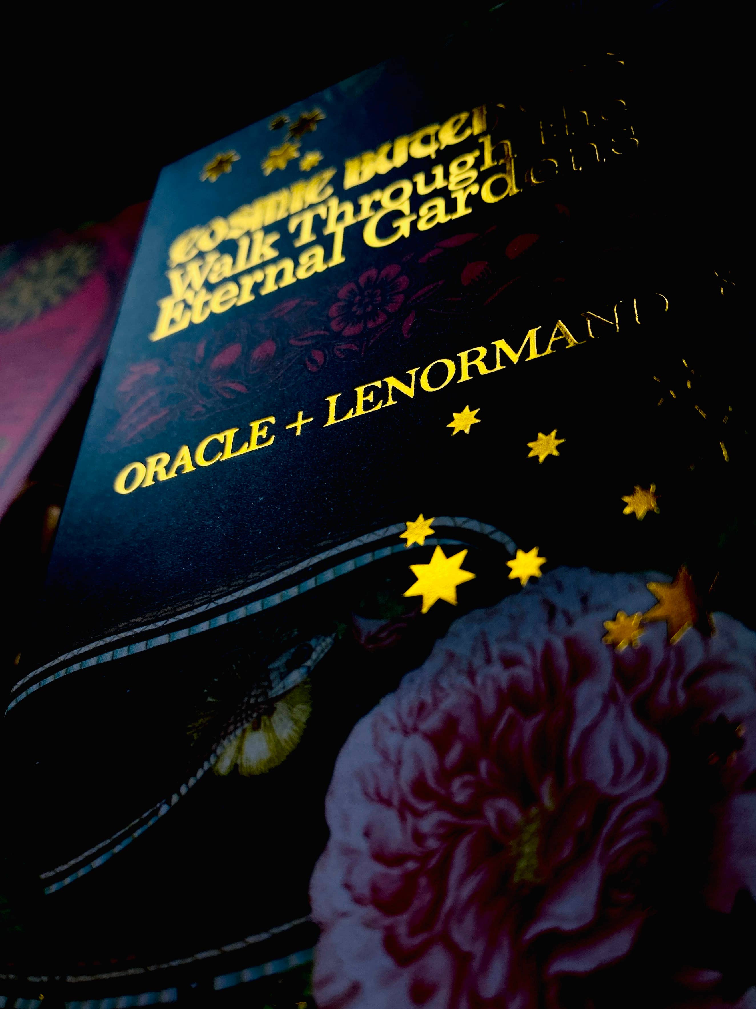 Cosmic Butcher - Vendita all'ingrosso Tarocchi - Mazzo Oracle e Lenormand «Eternal Gardens» | Indie Tarot Deck9