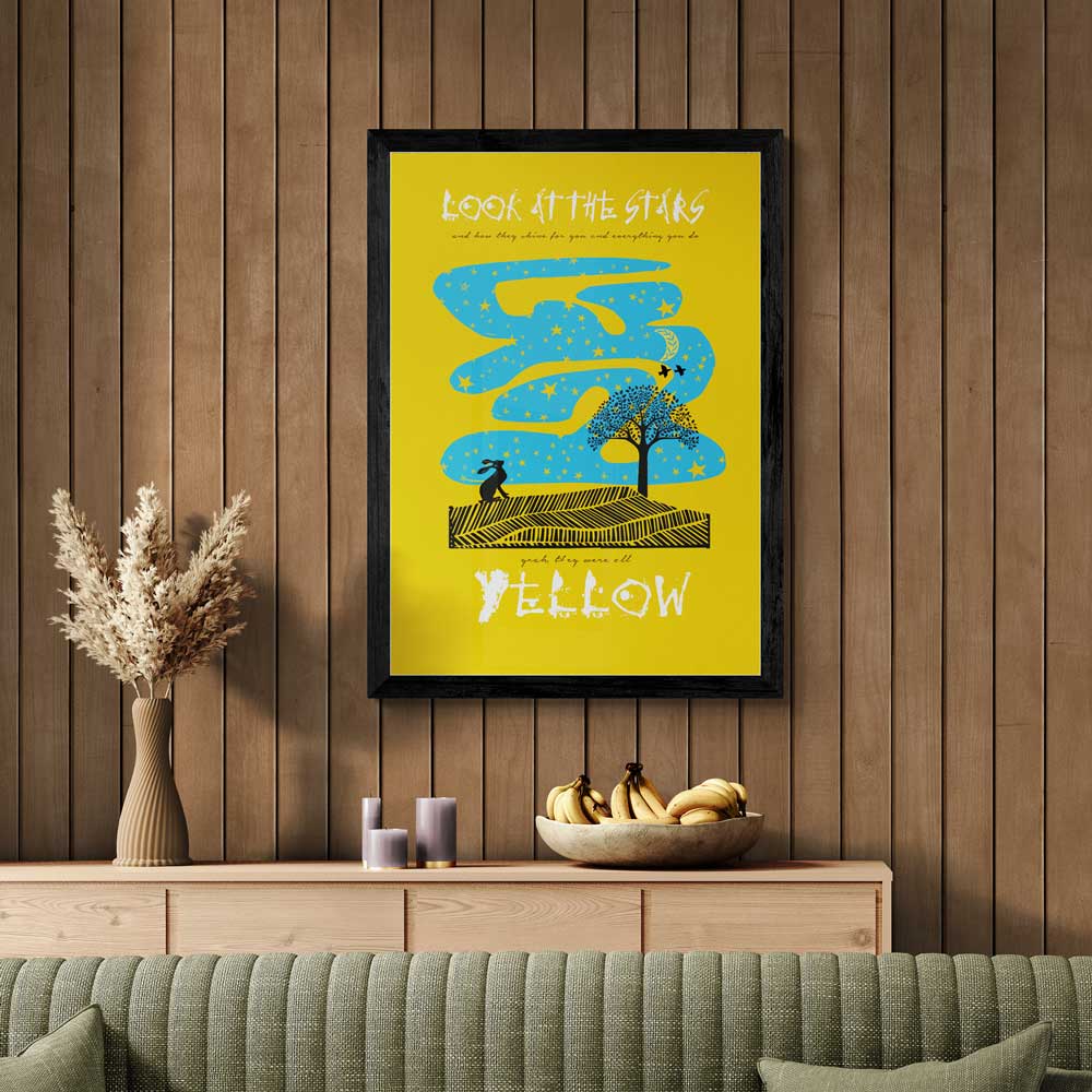The Northern Line – wholesale Poster – Yellow - Music Poster Print3
