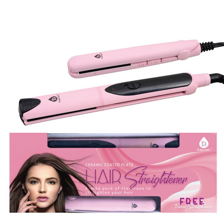 Pursonic - Wholesale Straightener/Flat Iron - Professional Salon Quality Flat Iron Hair Straightener