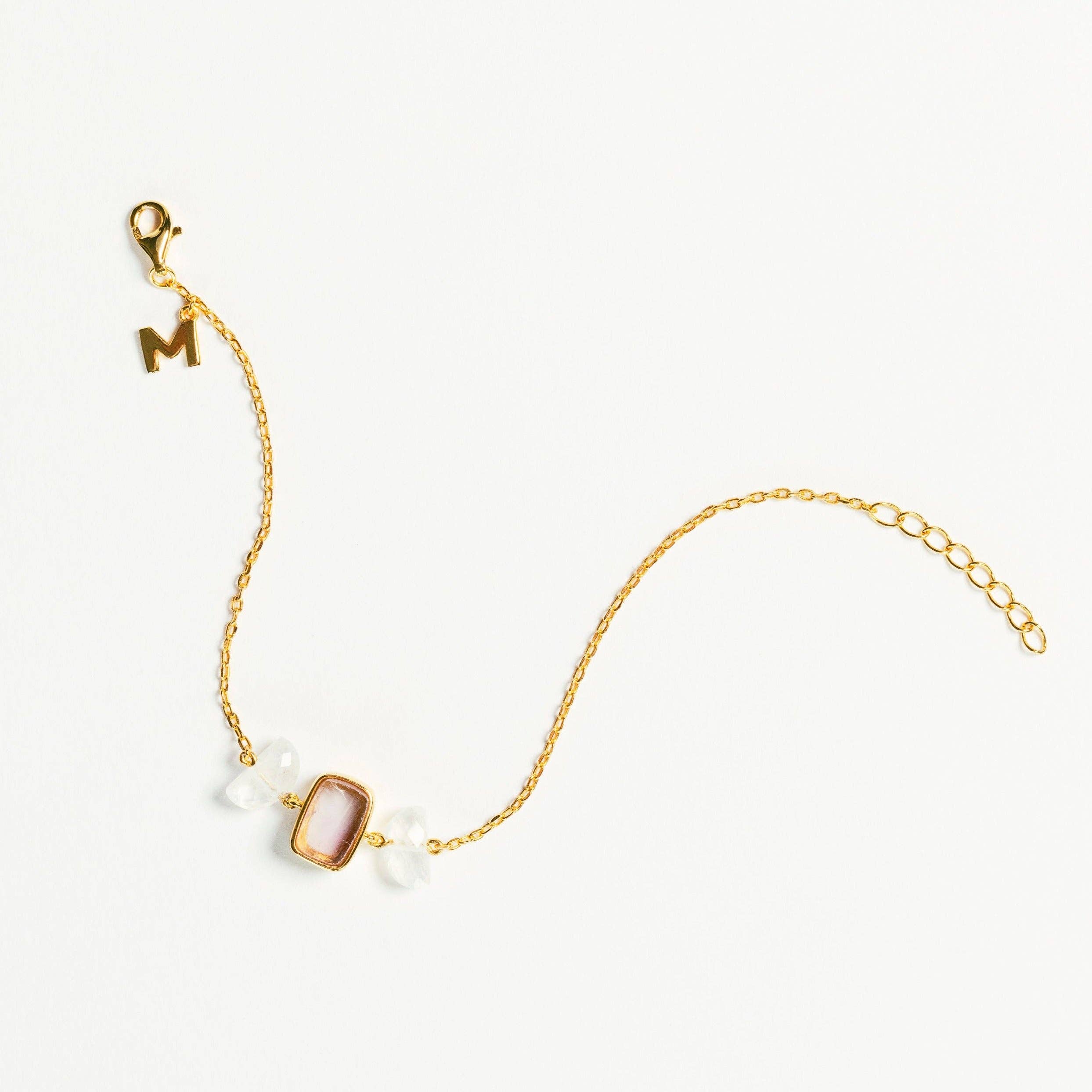 MAMASTE - Wholesale Charm/Dangle Bracelet - Calm & Rest MAMASTE (Amethyst)5