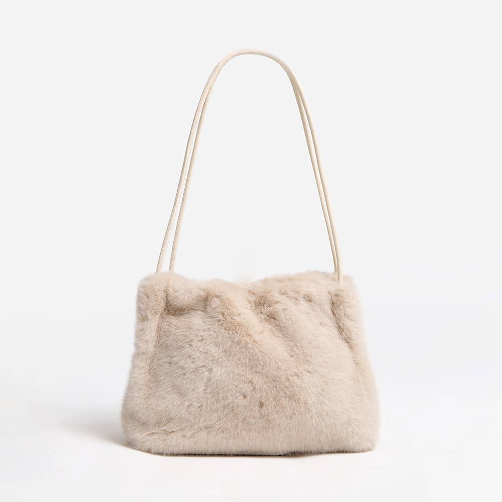 Sensibling Corp. - Vendita all'ingrosso Tracolla - Donna - Borsa a Mano / a Spalla in Finta Pelliccia Solida Mini16