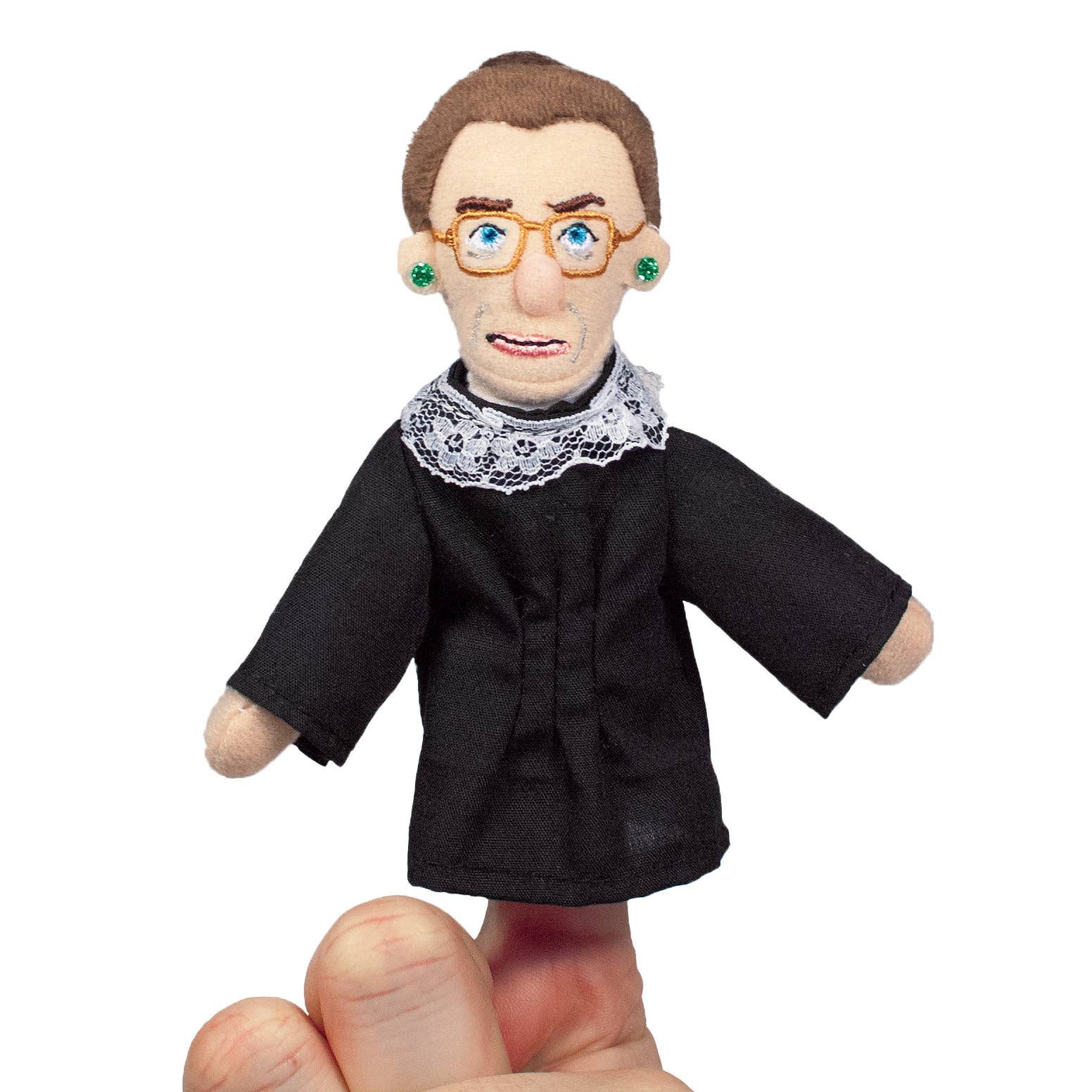 Unemployed Philosophers Guild - Wholesale Finger Puppet - Kids & Baby - Ruth Bader Ginsburg Finger Puppet2
