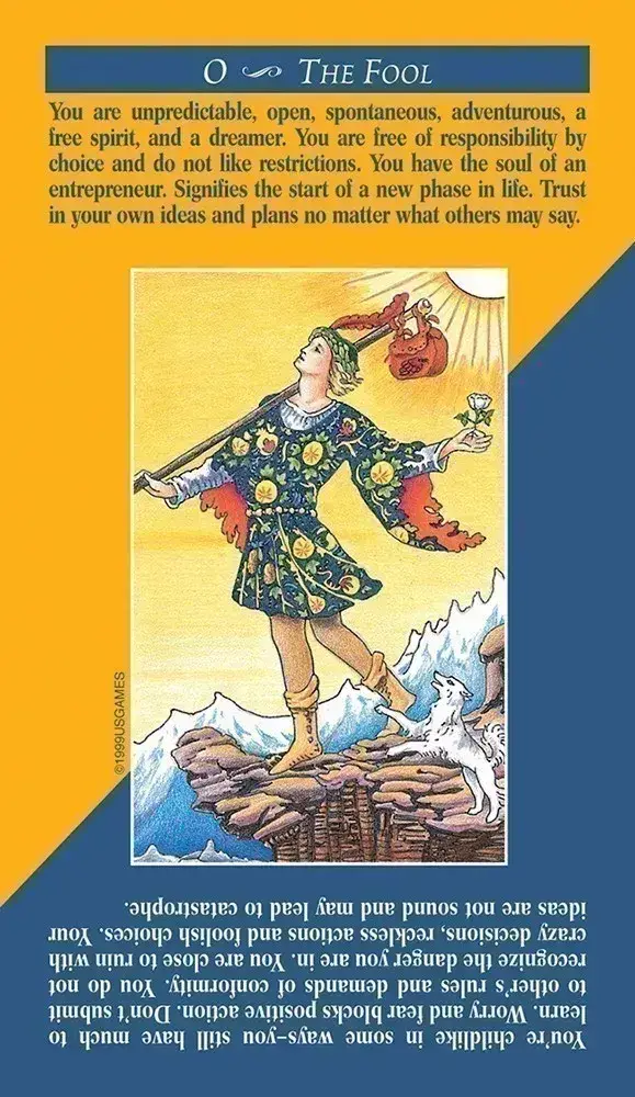 U.S. Games Systems Inc. - Wholesale Tarot Cards - Quick & Easy Tarot1