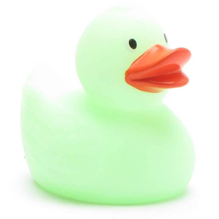 Duckshop – wholesale Bath toy – Baby – Rubber Duck Glow in the Dark - green - rubber duck4