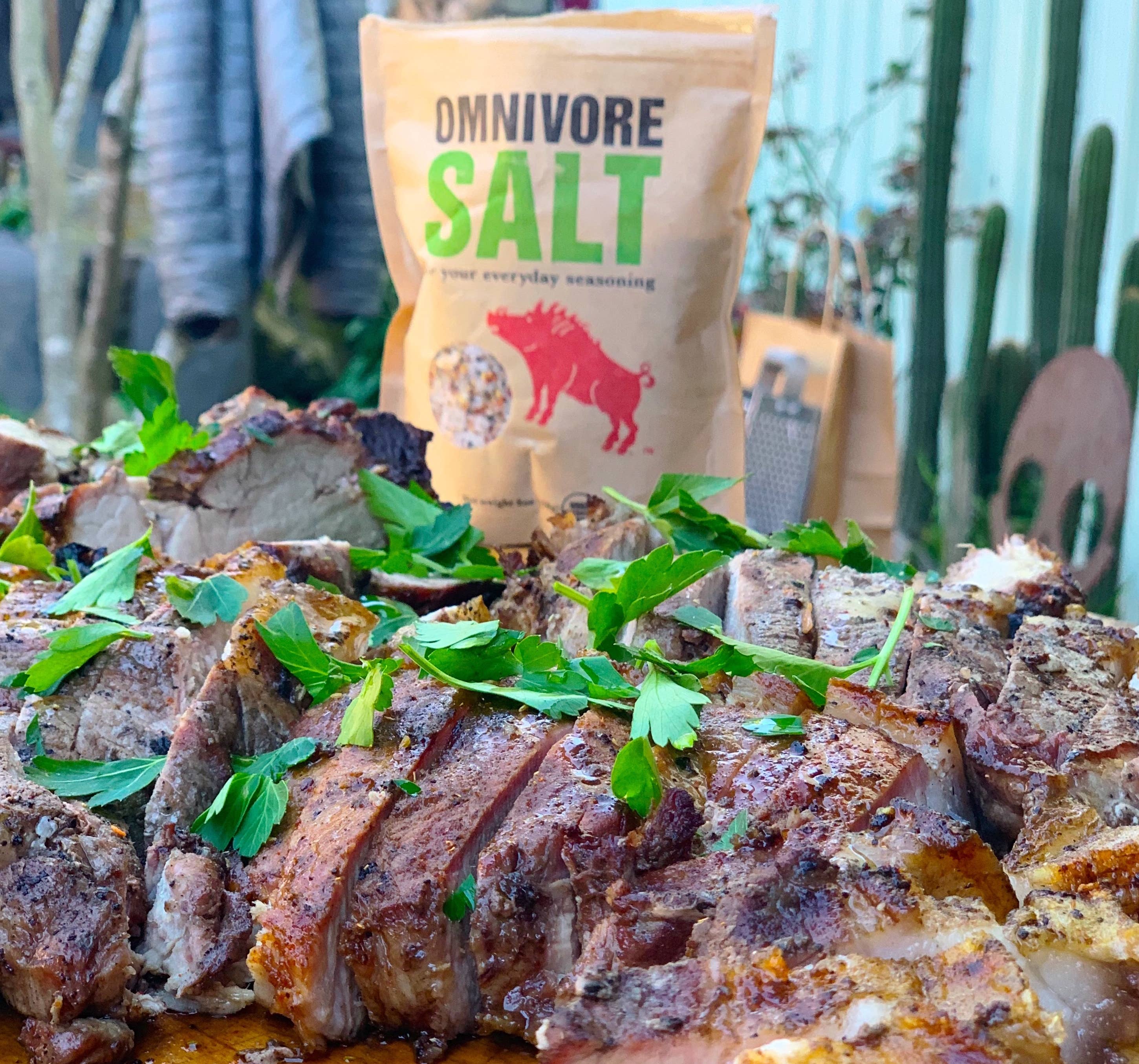 OMNIVORE LLC - Vente Sel - 6 oz de sel Omnivore un mélange de sel de mer biologique - Sac4