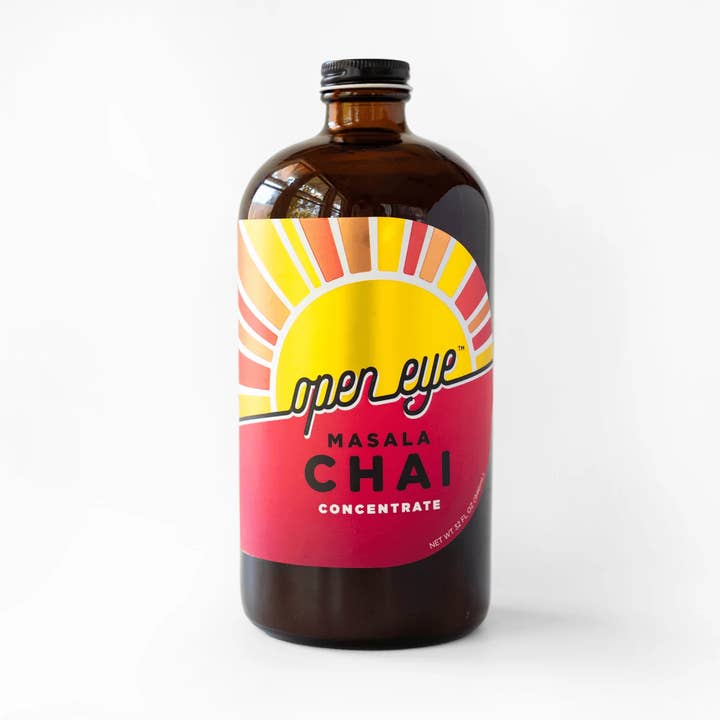 Alta Gama Foods - Wholesale Iced Tea - Open Eye - Masala Chai Concentrate - 16 oz.
