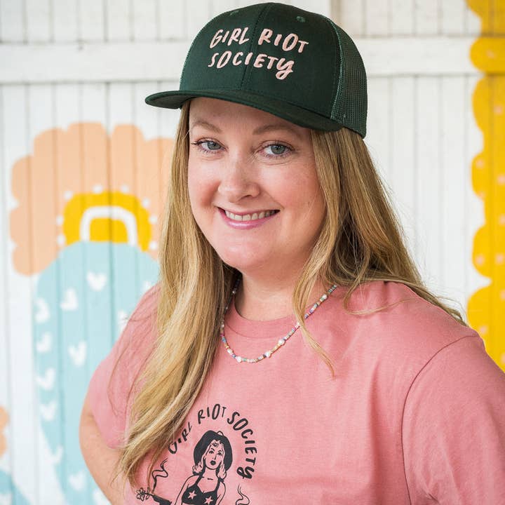 Girl Riot Society by Mosaic Makers Co - Wholesale Trucker Hat - Women's - Girl Riot Society Trucker Hat - Wholesale2