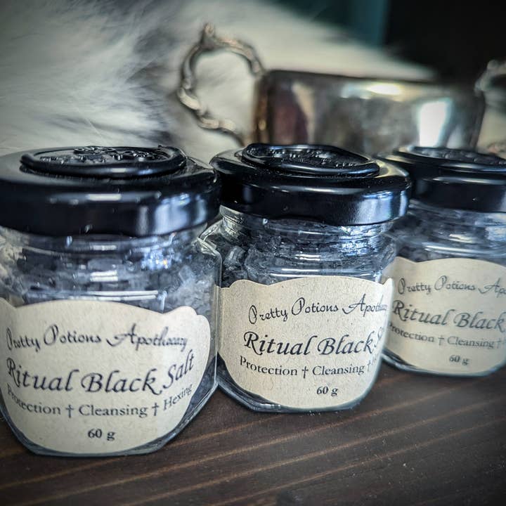 Pretty Potions Apothecary - Wholesale Meditation Supplies - Ritual Black Salt
