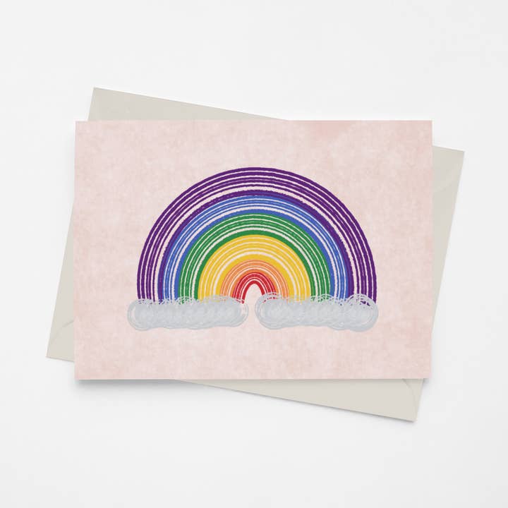 Rainbow - Greeting Card for wholesale by Black Cat Bazaar