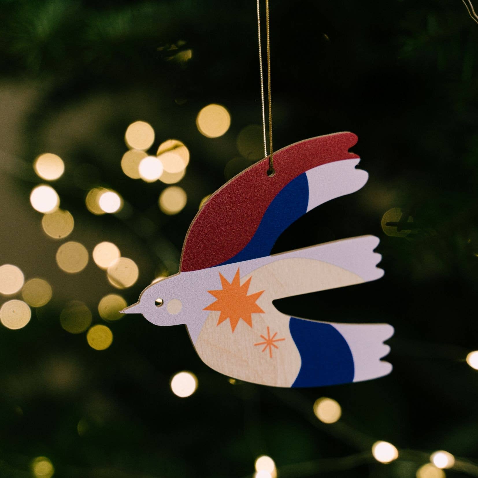 milin - Wholesale Tree Topper - Bird Christmas decoration, Christmas tree hanging decoration2