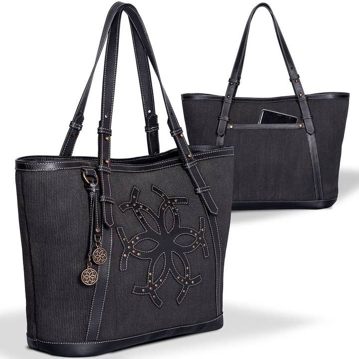 Lexington Tote - Black for wholesale by URBAN-EQUESTRIAN