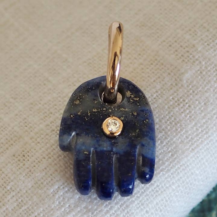 Mono loop Mudra Lapis-lazuli for engroshandel hos Masha soon